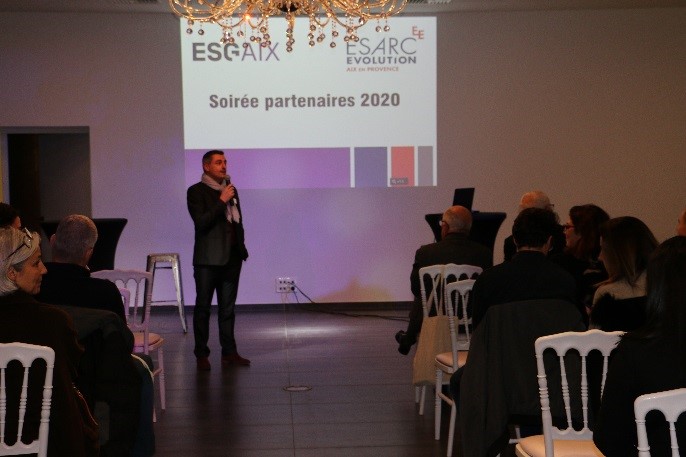Soirée partenaires ESG Aix