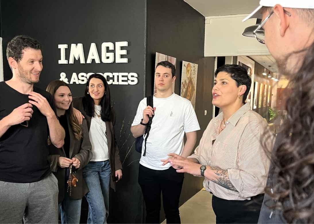 Les étudiants de l’ESG Dijon en immersion à l’agence Image & Associés 