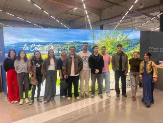 Le campus de Dijon visite Décathlon Quetigny