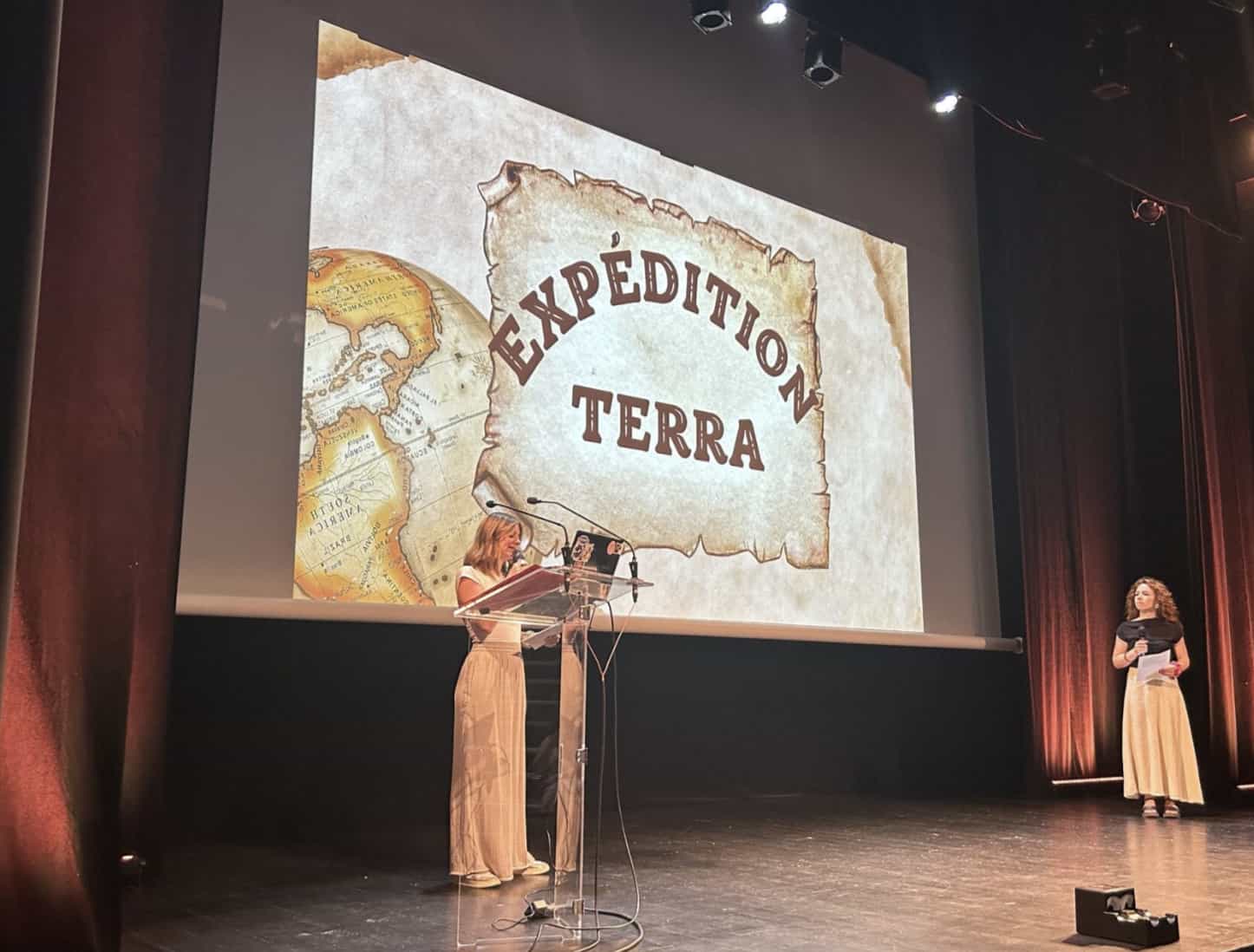 étudiantes qui pitchent leur projet