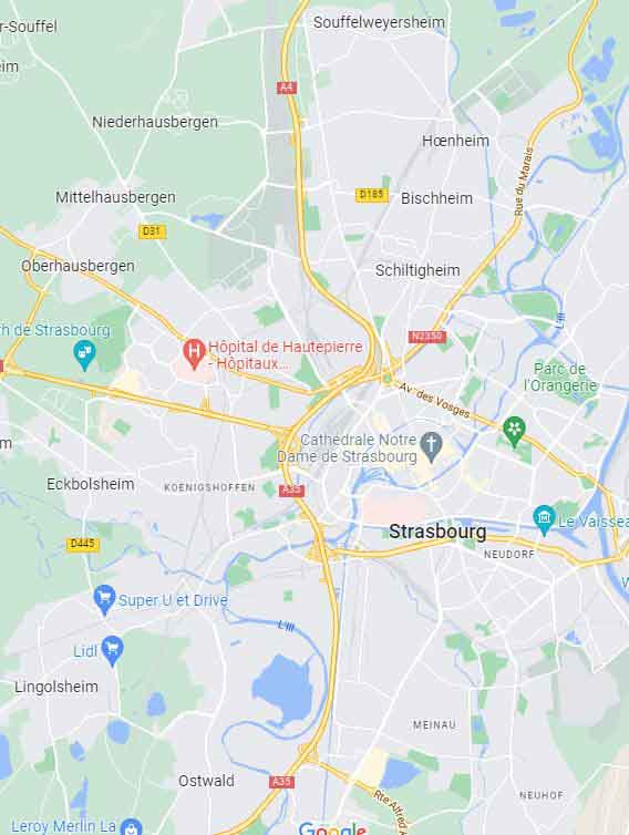 Plan ESG Strasbourg