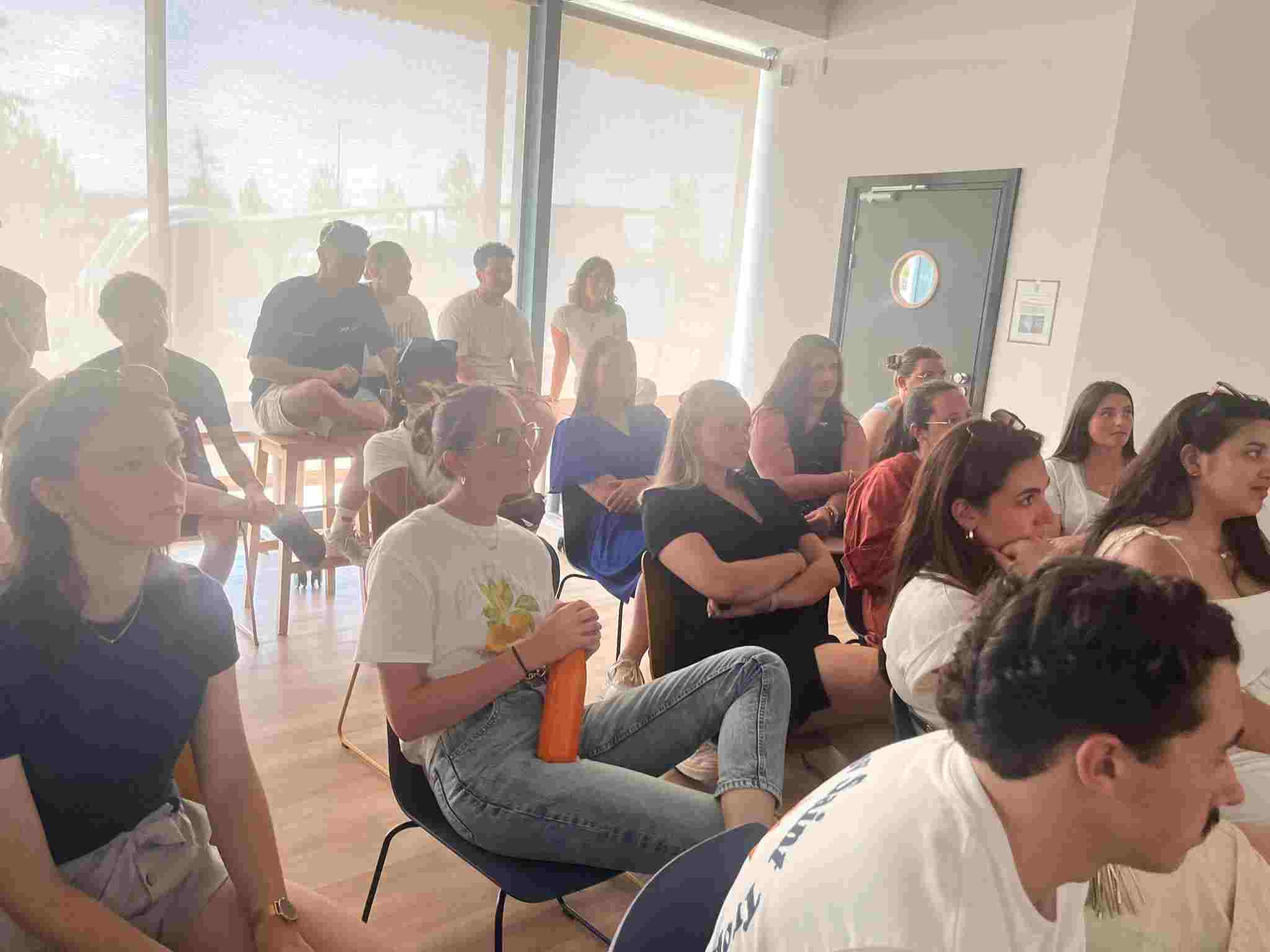 Le campus de Dijon visite Décathlon Quetigny